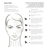 Black Obsidian Gua Sha and Roller Set