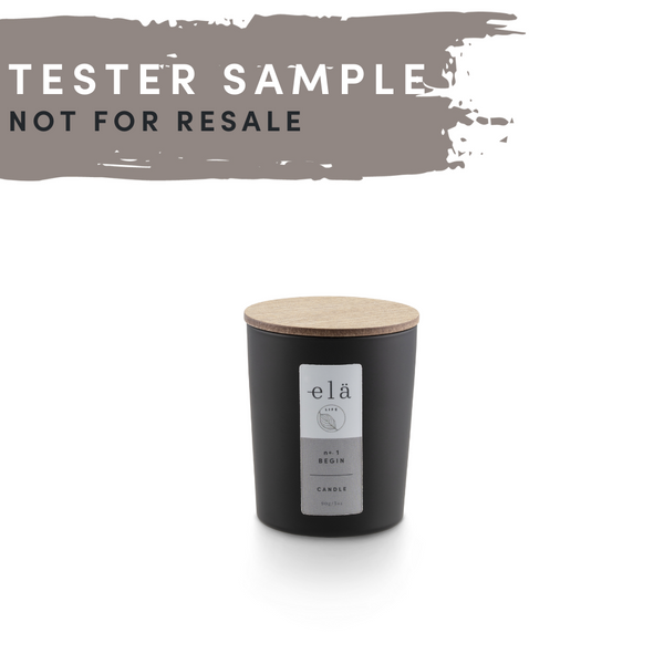 TESTER of Begin No 1 Votive Candle