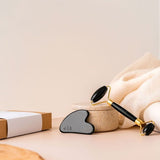 Black Obsidian Gua Sha and Roller Set