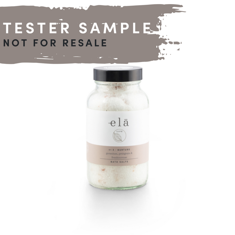 TESTER of Nurture No 2 Bath Salts 250ml