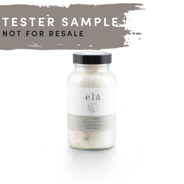 TESTER of Begin No 1 Bath Salts 250ml