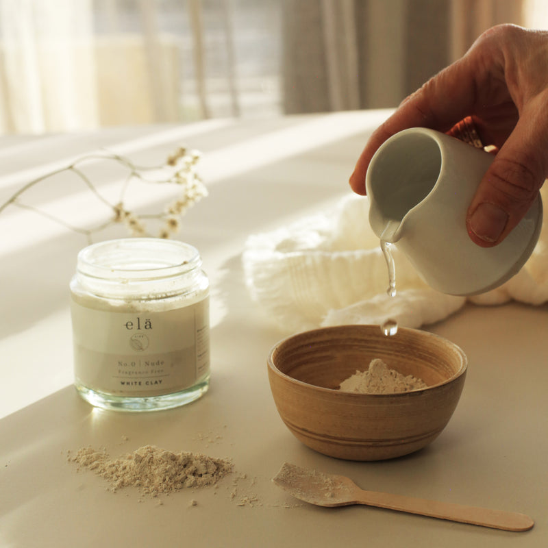 Nude No 0 Fragrance Free Kaolin Clay Face Mask Set
